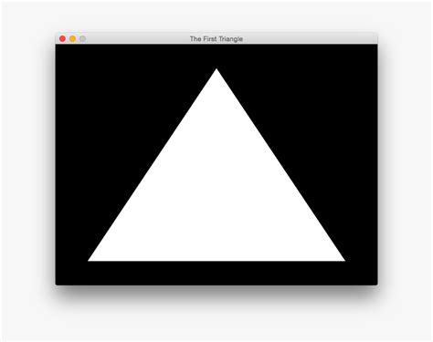 First Triangle White Triangle Hd Png Download Kindpng