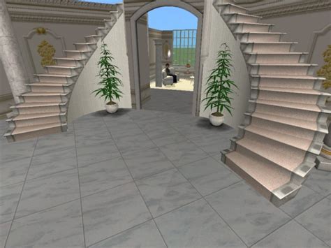 Mod The Sims Double Curved Staircase