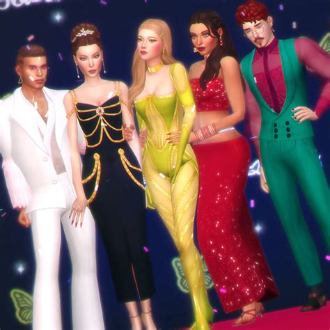 Red Carpet Set The Sims 4 Create A Sim Curseforge