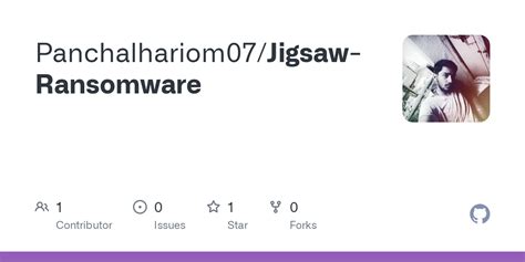 GitHub Panchalhariom07 Jigsaw Ransomware