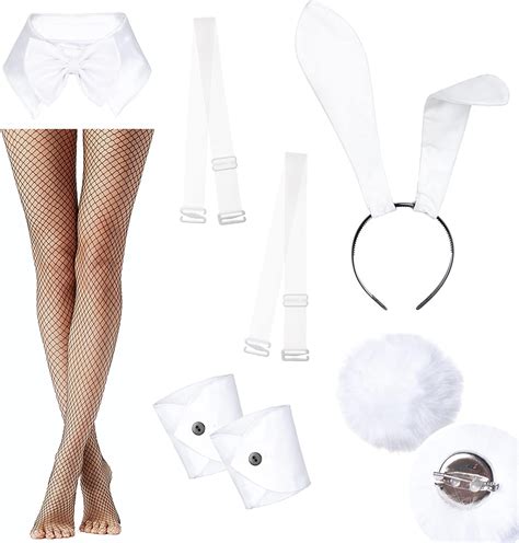 Buy Womens Bunny Girl Suit Anime Role Costume Senpai Cosplay Bodysuit One Piece Stockings Set