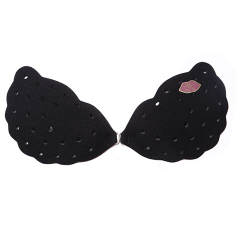 Sayfut Womens Strapless Push Up Invisible Sticky Bra Silicone Reusable Self Adhesive Backless