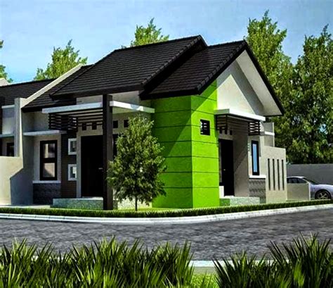 Kombinasi Warna Cat Rumah Hijau Untuk Rumah Minimalis Modern Sun