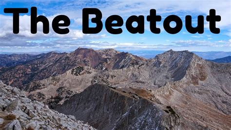 Wasatch 11ers The Beatout Pfeiffernorn To Lone Peak Also Provo Peak