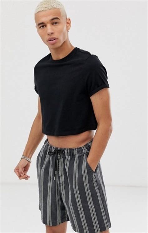 Crop Top Para Hombres La Nueva Prenda De Moda Notagram