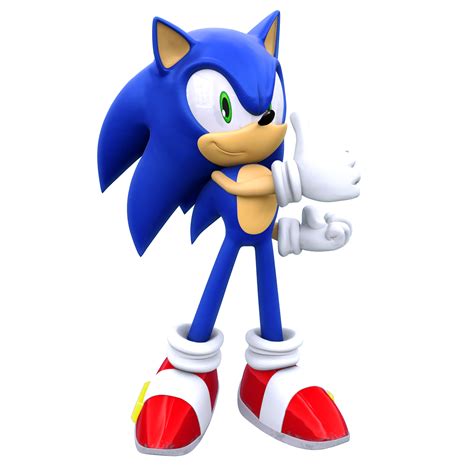 Sonic Sticking His Thumb Up By Modernlixes On Deviantart