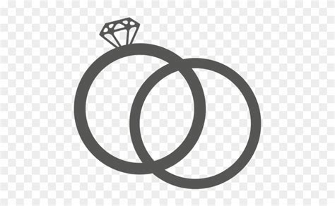 Ring Clipart Emoji Transparent Wedding Rings Vector Png Free