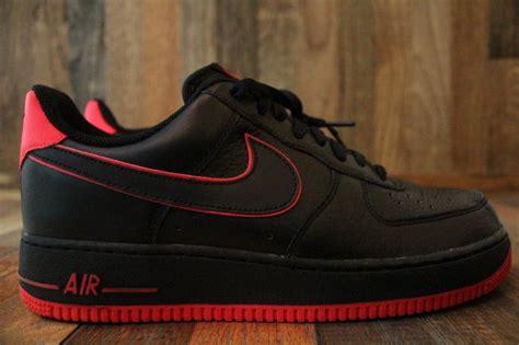 Nike Air Force 1 Low Blackaction Red Release Date Info