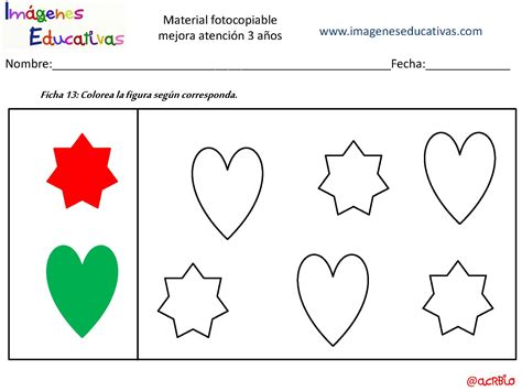 Actividades Para Mejorar La Atención 3 Añospágina14 Imagenes Educativas