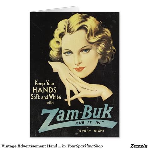 Vintage Advertisement Hand Cream Woman Blond Hair In 2020