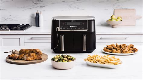 Ninja Foodi Max Dual Zone Air Fryer With Cooking Probe Af451uk