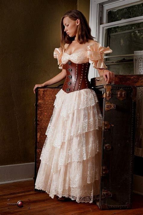 Steampunk Wedding Dress Steampunk Dress Fashion Gothic Fashion Women
