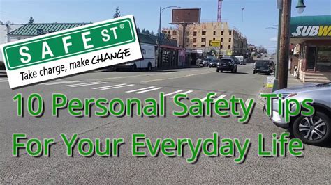 Ten Personal Safety Tips For Your Everyday Life Youtube