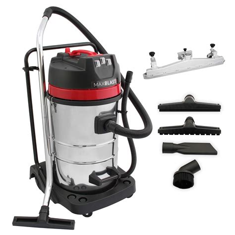 Buy Industrial Vacuum 80l Cleaner Heavy Duty Wet And Dry And Attachments