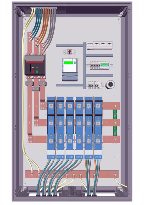 Low Voltage Main Distribution Board Free D Model CGTrader