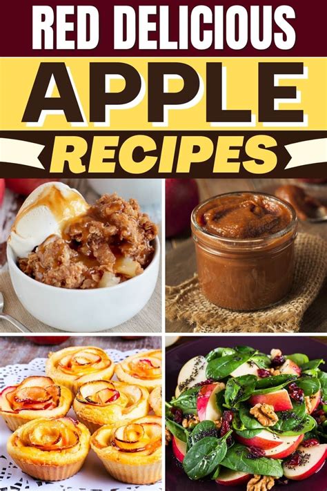 17 Red Delicious Apple Recipes From Dinner To Dessert Mapping With Mandy
