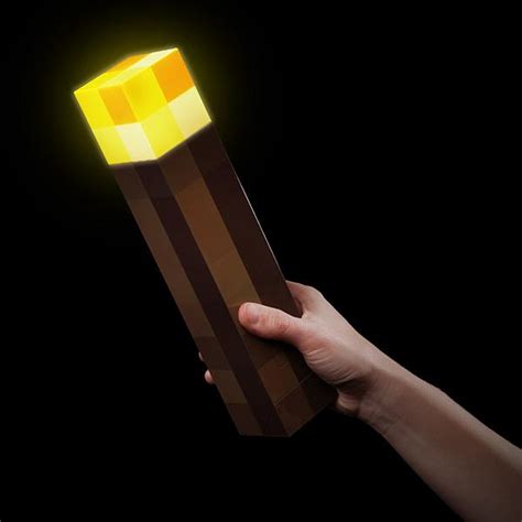 Minecraft Torch Shaped Flashlight Gadgetsin