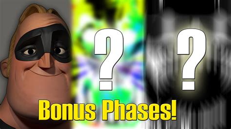Mr Incredible Becoming Canny But Scary Bonus Phases For Next