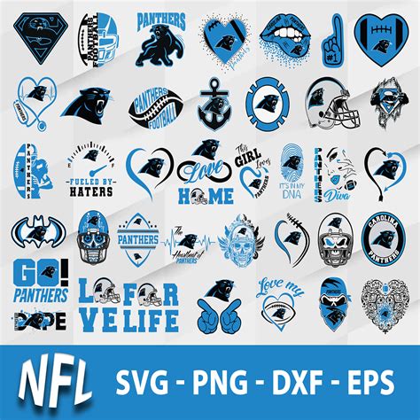 Bundle Panthers Svg Panther Svg Panther Football Svg Pa Inspire