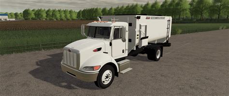 Peterbilt Feed Truck V1000 For Ls19 Farming Simulator 2022 Mod Ls
