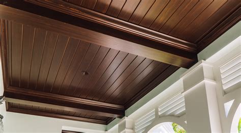 How To Stain Pine Tongue And Groove Ceiling