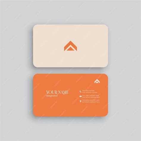 Premium Vector Vector Modern Business Card Design Template