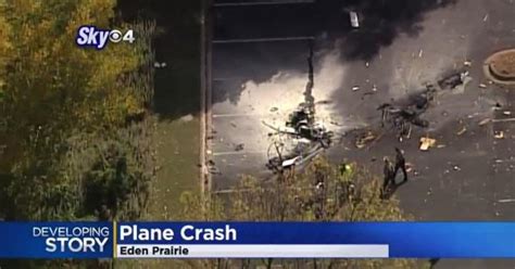 Eden Prairie Plane Crash In Church Parking Lot Kills Pilot Cbs News