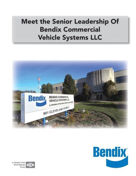Bendix Commercial Vehicle Systems Senior Leadership