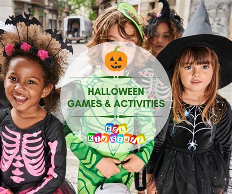 Looking for some esl activities for kids that are fun and educational? ESL Kids Halloween Games & Activities