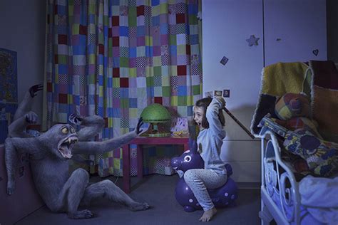 Снимки с богато въображение срещу борбата с чудовищата в детските стаи Webstage Bg