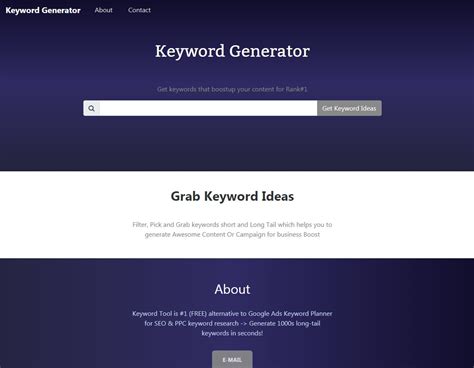 Keyword Generator With Admin Php Script By Itmaster228 Codester