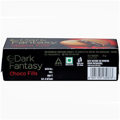 Buy Sunfeast Dark Fantasy Choco Fills Original Filled Cookie 6 X 12 5 G