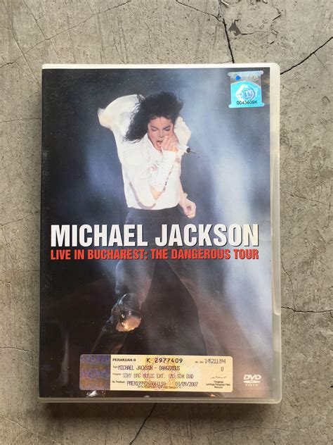 Michael Jackson Live In Bucharest The Dangerous Tour Hobbies Toys