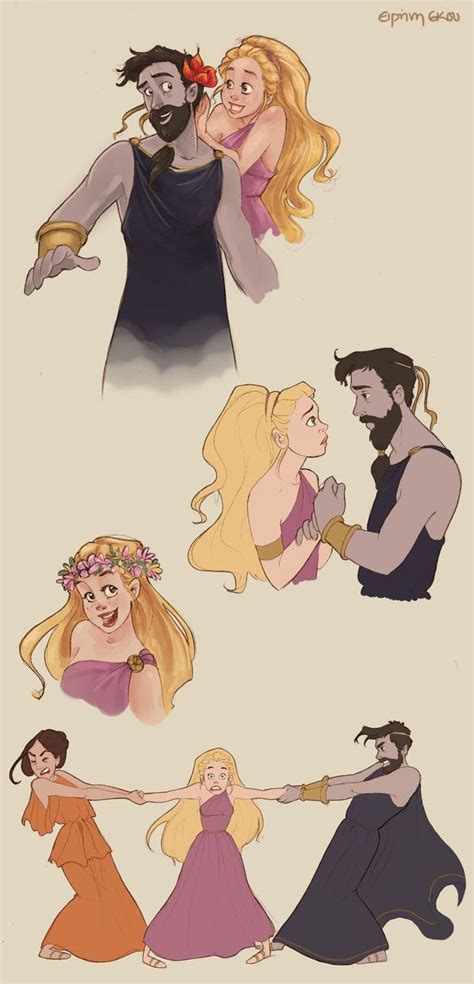 Hades And Persephone Doodles By Ninidu On Deviantart Hades Y