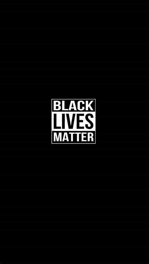 Download Strong Statement Black Lives Matter Logo Wallpaper