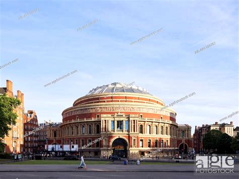Exterior Of The Royal Albert Hall South Kensington London Uk Stock