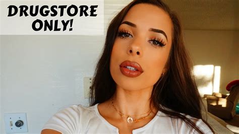 Simple Glam Makeup Tutorial Drugstore Only Youtube