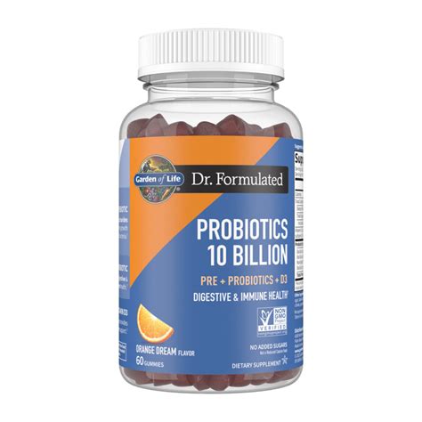 Garden Of Life Dr Formulated Probiotics 10 Billion Orange Dream 60