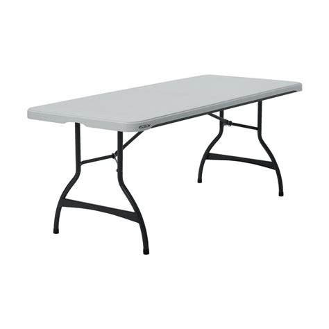 Everyday Home White 26 In X 18 In X 28 In Personal Folding Table