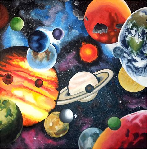 Space Art Paintings