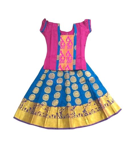 Pin On Tamil Traditional Kids Festival Dresses