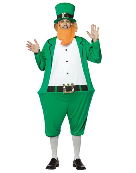 Leprechaun Hoopster Mens Adult Irish St Patricks Day Costume Os Ebay
