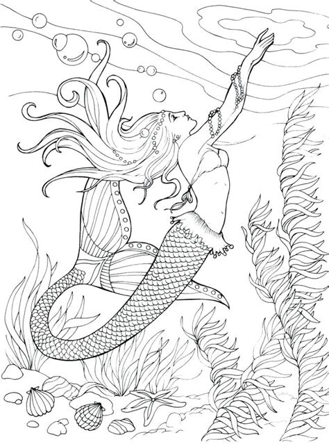 Check spelling or type a new query. Advanced Mermaid Coloring Pages at GetDrawings | Free download