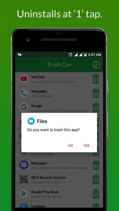 Trash Can Delete Unwanted Apps Apk لنظام Android تنزيل