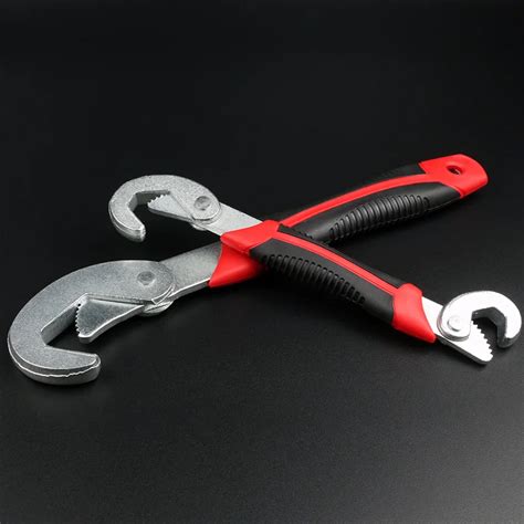 2pcsset Wrench Multi Function Universal Quick Snapn Grip Adjustable