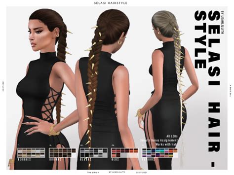 Sims 4 New Hair Mesh Downloads Sims 4 Updates Page 56 Of 443