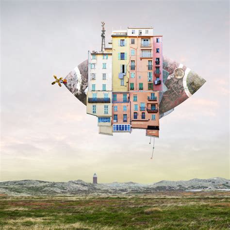 I Surreali Collage Architettonici Di Matthias Jung Architecture And