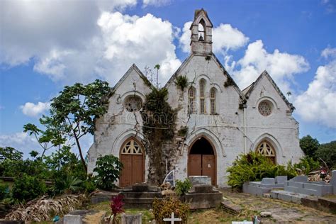 The Ruin Of The Derelict St Joseph Parish Church In Barbados Editorial Photo Image Of