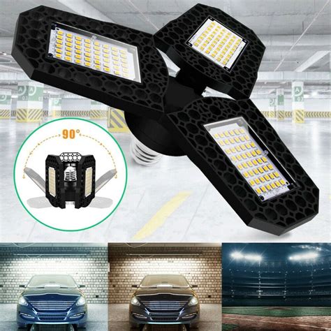 80w Led Garage Lights 8000 Lumens Garage Ceiling Lights With 3