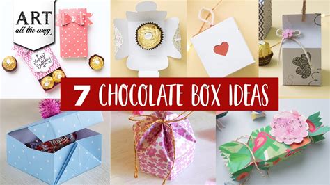 7 Chocolate Box Ideas Diy T Box Homemade Crafts Crafts Road